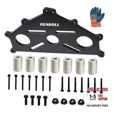 Engine Safe Stand Adapter Plate Compatible with Chevy Small/Big Block and LS