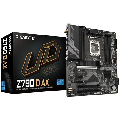 Gigabyte Z790 D AX Ultra Durable Intel 1700 Sockel Mainboard ATX 4x Ddr5 Slots