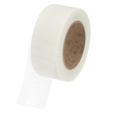 2 Inch x 82 Feet Fiberglass Adhesive Drywall Repair Mesh Tape 12 Mesh White