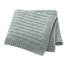 Baby Receiving Blanket for Boys Girls Knit Neutral Swaddle Blankets Soft Ligh...