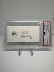 Phil Knight Autograph Nike Business Card Signed PSA DNA