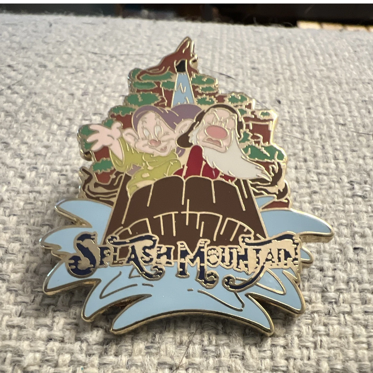 Disney Pin Trading Splash Mountain 2008 Single Pin - Disney Franchise Theme