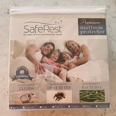 SafeRest Premium Mattress Protector KING Size Brand New In Package
