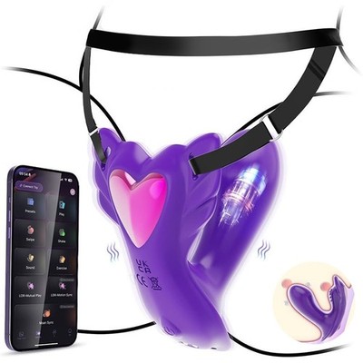 App Wearable Dildo Clit Vibrater Sex Toys for Women G-Spot Anal Plug  Vibrating | eBay
