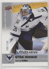 2019-20 Upper Deck CHL Star Rookie SP Exclusives 96/100 Samuel Hlavaj #372 a2n