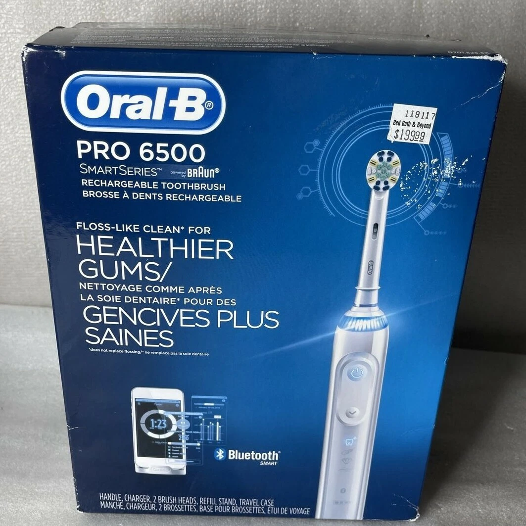 ORAL B Pro 6500 Smart Series Rechargeable Toothbrush Healthier