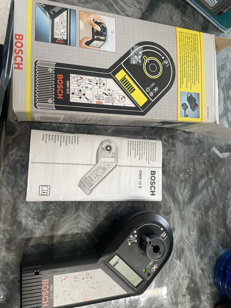 Bosch DMO 10 Digital Metal Detector New With Batteries Boxed Free.