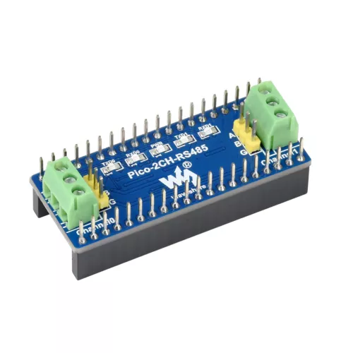 2-Channel RS485 Expansion Module HAT Kit for RPI Raspberry Pi PICO W H WH Board