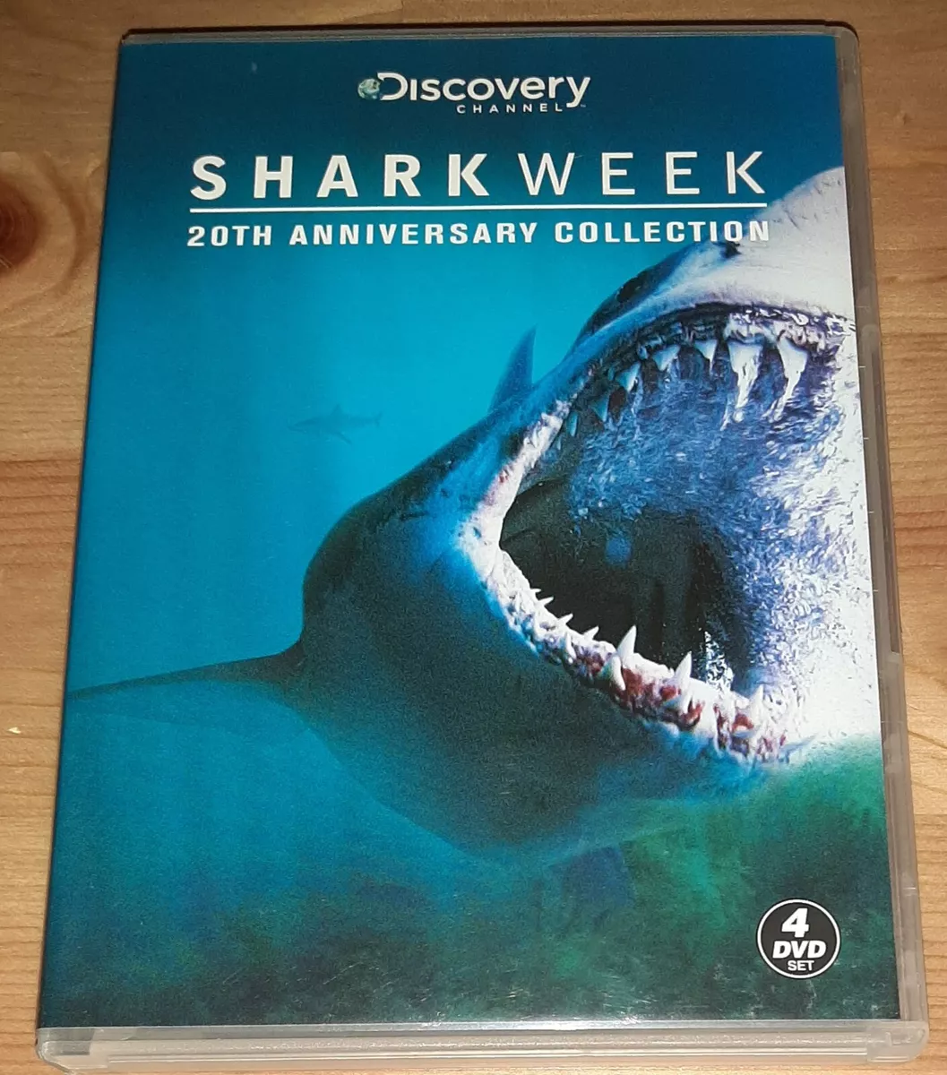 Shark Week: 20th Anniversary Collection (DVD, 4-Disc Set) Discovery Channel