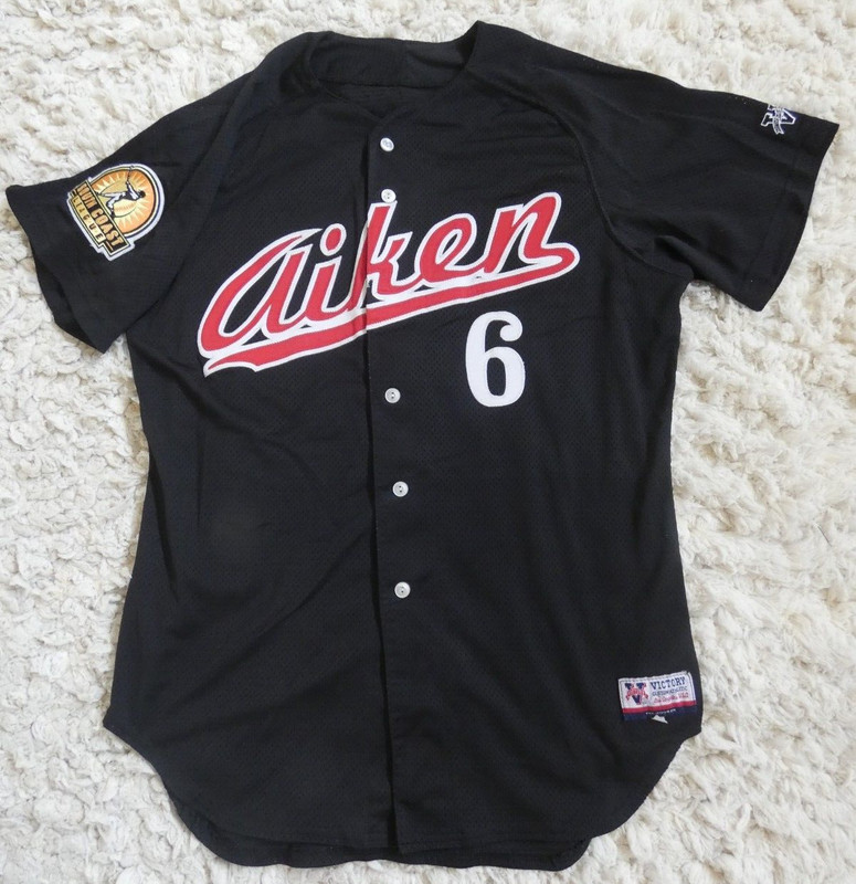 2007 AIKEN FOXHOUNDS  Game Worn Used SCL Jersey -  "Playing for Peanuts" Video