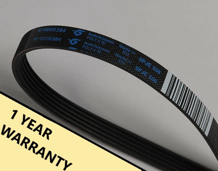 New Replacement Washer Drive Belt For Whirlpool WPW10006384 AP6014712 PS11747978