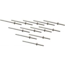 12 Threaded Mandrels 3/32" Shank