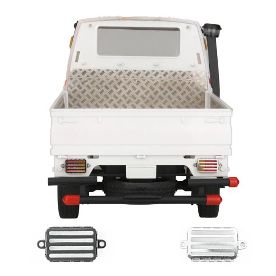 Metal Simulation Front Rear Lampshade Metal Lampshade for WPL D12 1:10 RC Car - Image 4 of 4