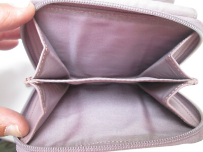 Portefeuille Vintage MANDARINA DUCK - Simili Cuir Noir, Occasion, Style Pochette Femme