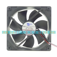 HXH DC BRUSHLESS HDH1212EA 12V 0.55A 2-Wire 12cm Cooling Fan