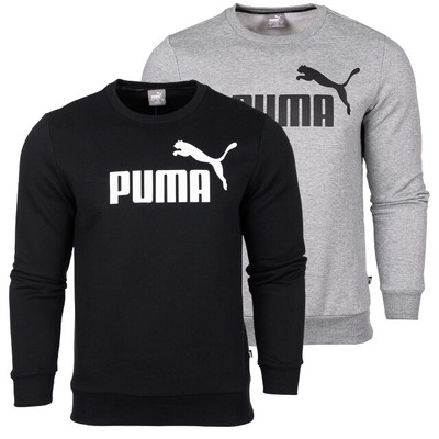 PUMA Herren Pullover ESS Big Logo Crew FL Fitness Training