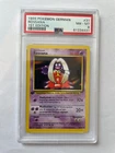 1999 Pokemon German 1st Edition Base Set #31 Rossana PSA 8