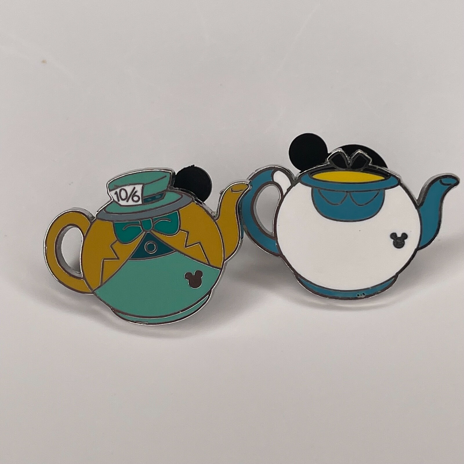 DLR - 2014 Hidden Mickey Pins - Alice in Wonderland Teapots - Alice Mad ...