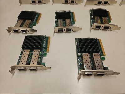 Lot of 5 Supermicro AOC-STGN-i2S 10GB Dual SPF+ Network Adaptor