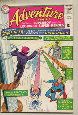 Detective Comics: Superboy - #335 FN- Starfinger, Goldfinger Phantom Girl DC  SA