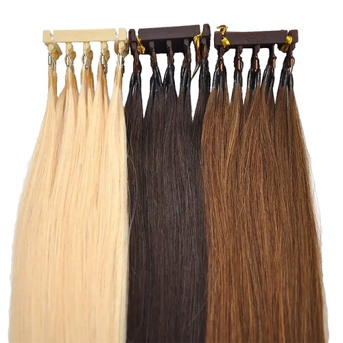 Parrucca Con Inserti A V, Di Capelli Umani Lisci E Arricciatimodi, Stile Yaki, Conveniente Per - Foto 2