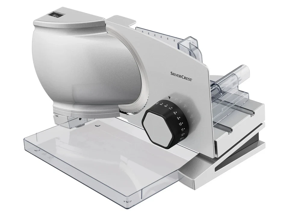 SILVERCREST Elektrischer Allesschneider SAS 120 D1 Edelstahl Rostfrei 120W NEU - Bild 2 von 4