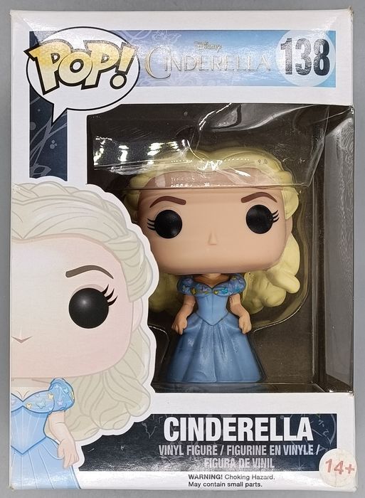 En Oferta #138 Cenicienta - Caja Disney Cenicienta Funko Pop Dañado Con Protector Pop