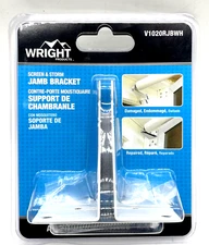 Wright Products V1020RJBWH Repair Jamb Bracket For V820 Screen Door Closer