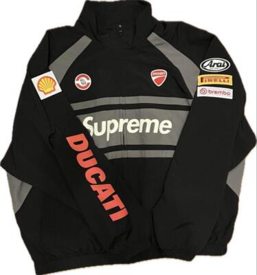 Supreme x Ducati Track Jacket Black SS24 Size L | eBay Supreme x Ducati Track Jacket Black SS24 Size L | eBay