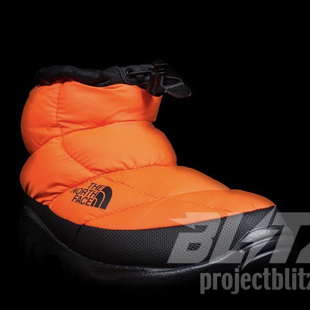 FW16 SUPREME THE NORTH FACE NUPTSE BOOTIE ORANGE Sz 8 2016 | eBay