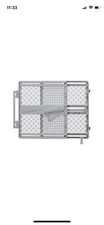 26-42"W Supergate Baby Safety Gate Walk Thru Pet Fence In/Outdoor Security Door