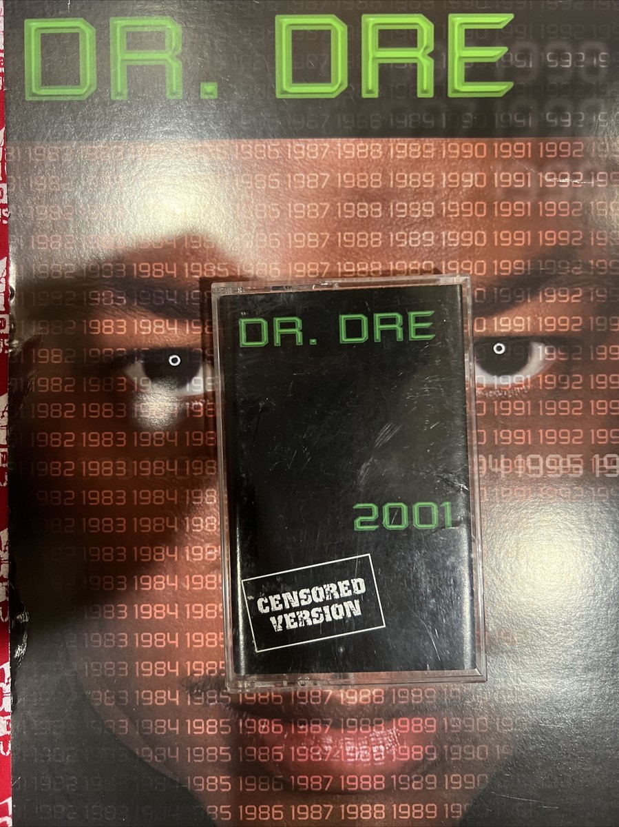 Dr. Dre - 2001 Cassette Snoop Eminem Nate Dogg EDITED Version | eBay
