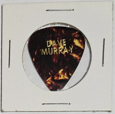 【希少】 Iron Maiden/Dave Murray/Guitar Pick IRON MAIDEN -- Dave Murray -- guitar pick | eBay
