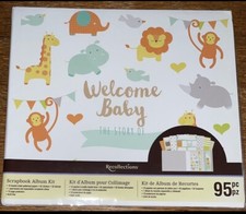 New Recollections Baby Memory Scrapbook Album 12x12 Pre-Designed Pgs Photo Book