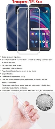 Für Blu View 3 B140DL Hülle Slim Robust Klar Weich Schutzhülle TPU Cover - Bild 3 von 3