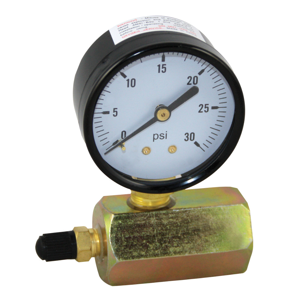 30 PSI Gas / Air Test Gauge Pressure 3/4" FPT Body eBay