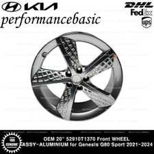 OEM 20" 52910T1370 Front WHEEL ASSY-ALUMINIUM for Genesis G80 Sport 2021-2024
