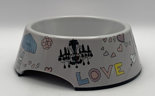 Melamine Cat Food Or Water Dish Le Meow Paris Theme. - Picture 5 of 13
