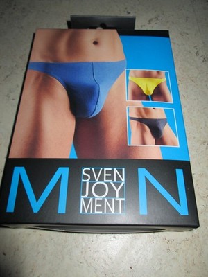 SvenJoyMent Herren String 3 Stück Größe M