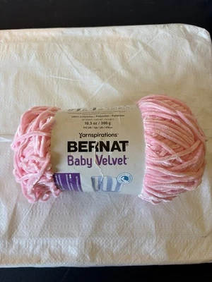 Bernat Baby Velvet Yarn "Ever After Pink: Yarn New 10.5oz - Image 1 of 2