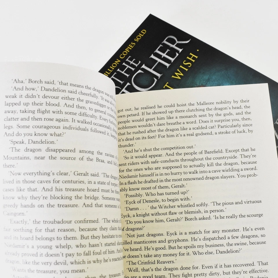 Witcher Complete Series By Andrzej Sapkowski 8 Books Box Set - Fiction - PB - Image 4 of 4