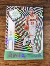 2020-21 Panini Illusions Basketball Trae Young Atlanta Hawks Amazing insert #17