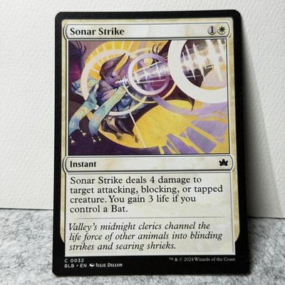 SONAR STRIKE BLOOMBURROW MAGIC: THE GATHERING 32 COMMON LP