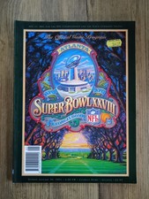 1994 Super Bowl XXVIII Official Game Program.