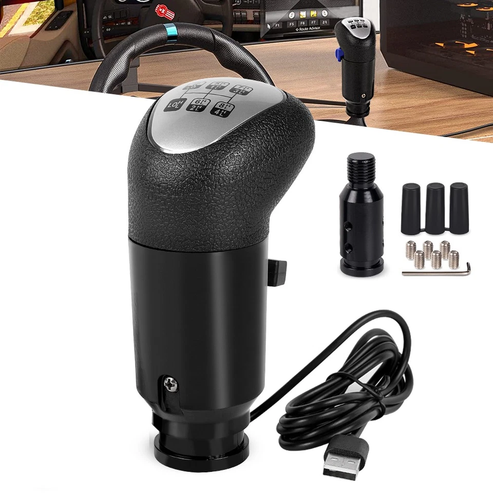 BATU Gear Shift Knob for Scania Truck ATS ETS H-Shifter for Logitech G25 G27 G29