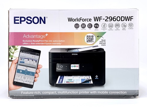 Epson WorkForce WF-2960DWF Multifunktionsdrucker- Scanner Kopierer FAX Duplex
