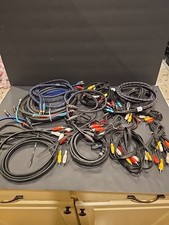 Lot Of Audio Cables Mixed Lot Guitar, Amplifiers Cables Sell As Pictured  5 