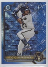 2022 Bowman Chrome Prospects Mega Box Blue Mojo Refractor Felix Valerio 07jg