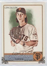 2011 Topps Allen & Ginter's Ginter Code Puzzle Border Tim Lincecum #170 0b0