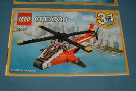 CREATOR, AIR BLAZER SET 31057 (3 IN 1) - LEGO - 2017 - USED W/ MANUAL
